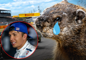 Alex Albon rijdt bosmarmot aan en crasht tijdens eerste vrije training Canada