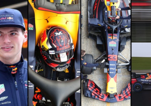 Fotogallerij: De eerste foto's van Verstappen in zijn RB14