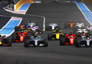 Grand Prix Frankrijk: Hamilton pakt zege, Verstappen tweede