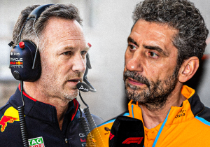 Horner "begreep niks" van bandenkeuze McLaren: "Zagen toen al dat die band waardeloos was"