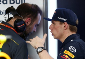 Verstappen over de Formule 1: "Niet teveel aan sleutelen"