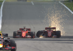 Vettel and Leclerc react to Brazil GP crash