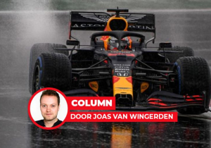 De frustratie-emmer liep even over bij Max Verstappen