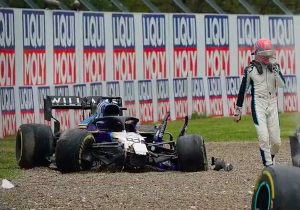 Russell over crash in Imola: "Hamilton en Bottas zijn teamgenoten van mij"