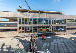 Check out Red Bull's epic new home - the 'Holzhaus'!