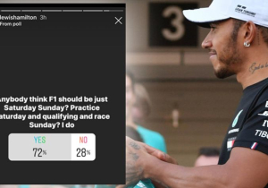 Fans Hamilton niet eens met Formule 1: 'Willen tweedaags raceweekend'