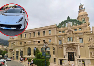 F1 star spotted outside Monaco casino with WILDLY expensive custom car