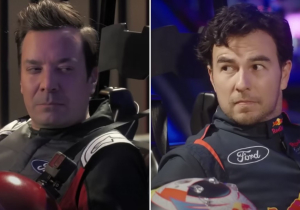 WATCH: Jimmy Fallon vs Sergio Perez in kart race showdown