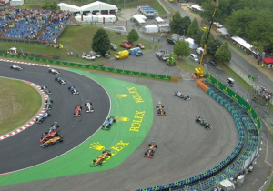 Verstappen hit in Bottas-triggered first lap Hungarian GP carnage