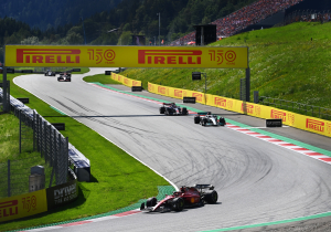Verstappen holds off Ferraris amid COLLISION and safety car in lap 1 of Austrian Grand Prix