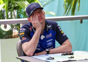 Verstappen corrigeert F1-journalist in Miami: “Niet liegen tegen de fans!”