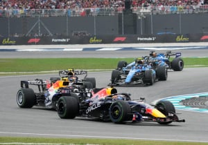 Lawson genoot van duel met Verstappen: 'Nooit verwacht'