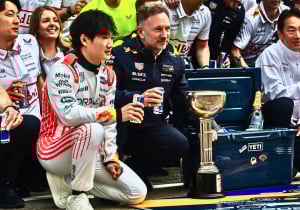 Tsunoda reageert op ontslag Horner: "Ongelooflijk om te zien wat je hebt opgebouwd"