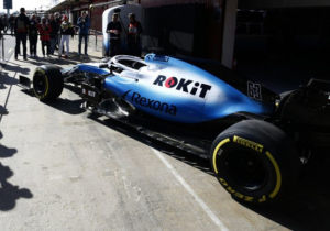 Williams: auto arriveert woensdagmorgen, 's middags de baan op