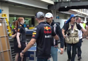 VIDEO: Verstappen and Ocon shake hands