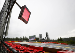 This F1 track looks unrecognisable after extreme weather