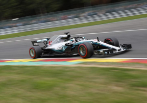Hamilton storms to Belgium pole, Force India lock out second row