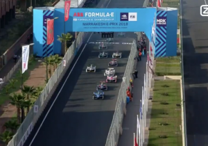 VIDEO: De eerste Formule E-race van 2018 in Marrakech