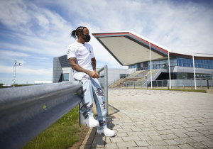 Hamilton's F1 motorhome reminds him of "some of the best days of my life"