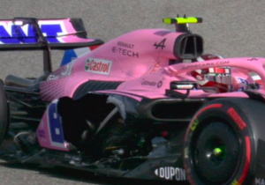 Alpine blame "defective prototype" for Ocon sidepod explosion