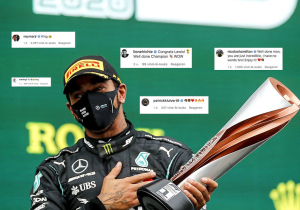 Topsporters en wereldsterren reageren op historische mijlpaal Hamilton