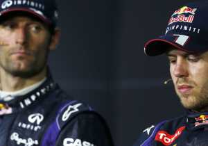 Webber doet boekje open over tijd als teamgenoot van Vettel: ''Verloor vertrouwen in hem.''