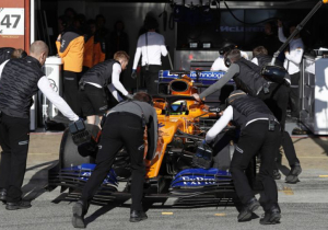 McLaren garage fire played down as 'very small'