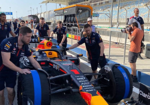 Eerste officiële beelden opgedoken van RB19 in Bahrein