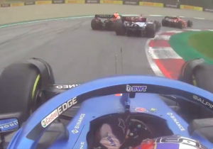 VIDEO: La evidencia que culpa a Russell en el incidente con Checo Pérez