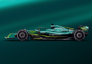 FOTO: Aston Martin rolt gloednieuwe AMR22 circuit Silverstone op