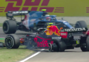 VIDEO: Eindelijk beelden van aanrijding tussen Pérez en Ocon