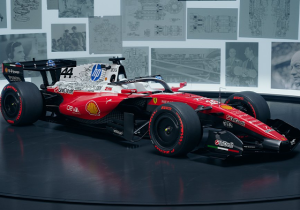 Ferrari onthult speciale 'blueprint'-livery voor GP van Verenigde Staten