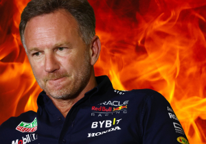 Red Bull chief Christian Horner snapped in tense exchange with rival F1 boss