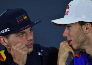Verstappen plaagde Gasly met plek bij Red Bull: "Hij ging helemaal door het lint"