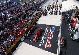 Raikkonen receives a special delivery from Ferrari