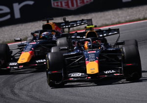 Mekies reageert op situatie Hadjar en Verstappen in Bakoe