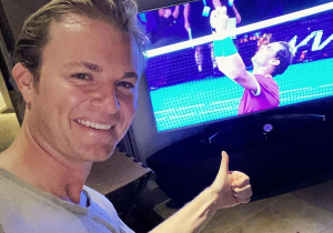 Rosberg jokes 'jinx ended' after Rafael Nadal record Grand Slam win