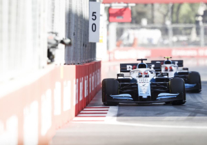 How Hamilton-Bottas Baku battle panicked Russell