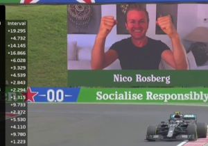 Mercedes neemt Rosberg in de zeik op social media