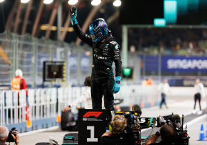 Russell revela MIEDO de Verstappen tras su victoria en Singapur