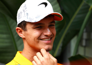 Norris reveals which F1 star he used to have a poster of in his wall