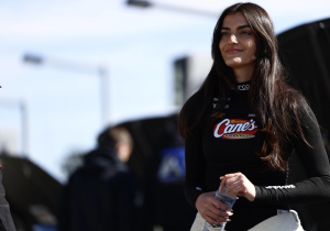 NASCAR's only full-time female driver reveals unusual path to race seat