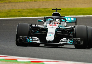 Eerste vrije training Japan: Hamilton snelste, Verstappen nog rustig aan