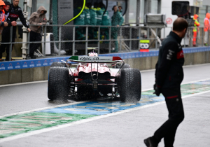 Zhou gets STUCK in the gravel after spinning in tricky Dutch Grand Prix FP3
