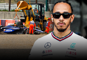 VIDEO: Hamilton schrijft motor af, crash Sargeant in Japan | GPFans News