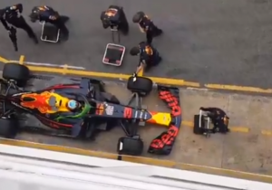 Video's: Alle bewegende beelden van de eerste testdag in Barcelona