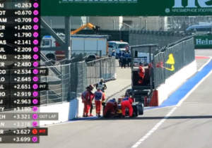 Tweede training: Max Verstappen valt twintig minuten voor einde uit