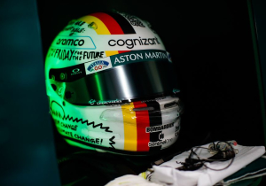 Fans betalen tienduizenden euro's voor fotootje op helm Vettel voor Abu Dhabi