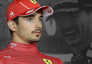 Leclerc slechts vier punten achter op Verstappen: 'Maar is niet representatief'