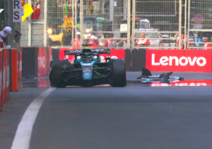VIDEO: El choque de Lance Stroll en la Q1 del GP de Azerbaiyán